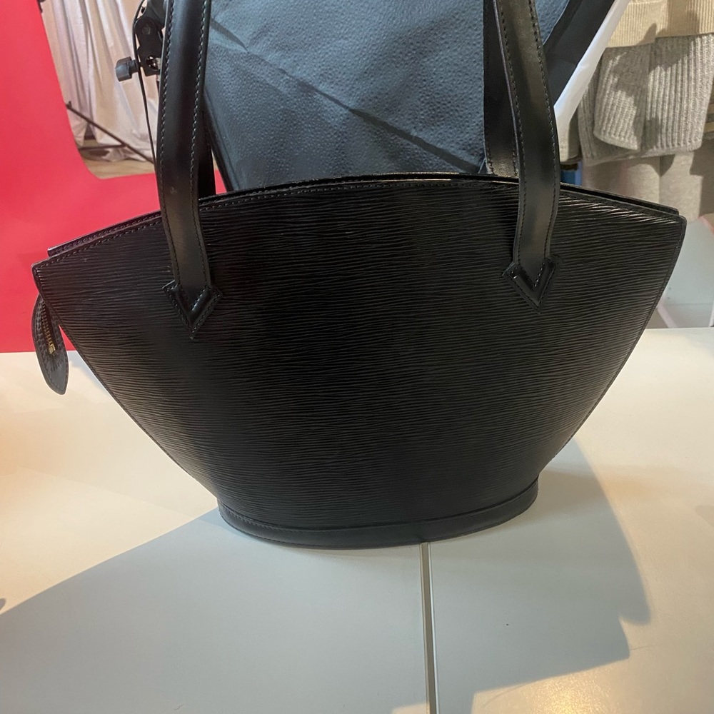 Louis Vuitton Saint Jacques PM Black Epi Tote